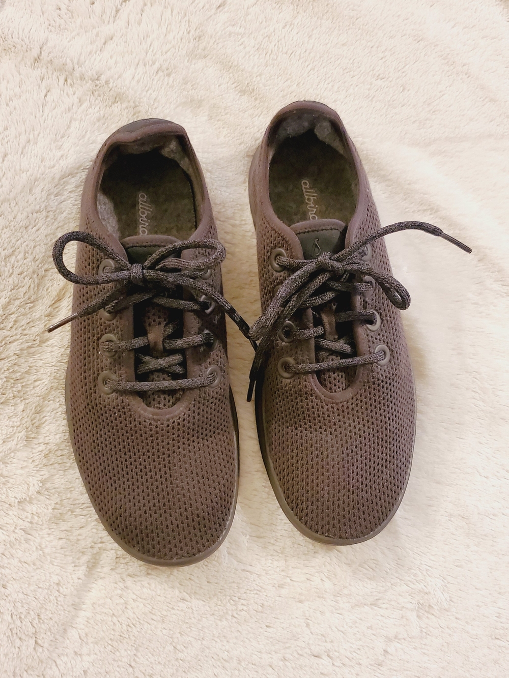 Allbirds Women's Tree Runner Lace-Up Mesh Sneakers Size 10